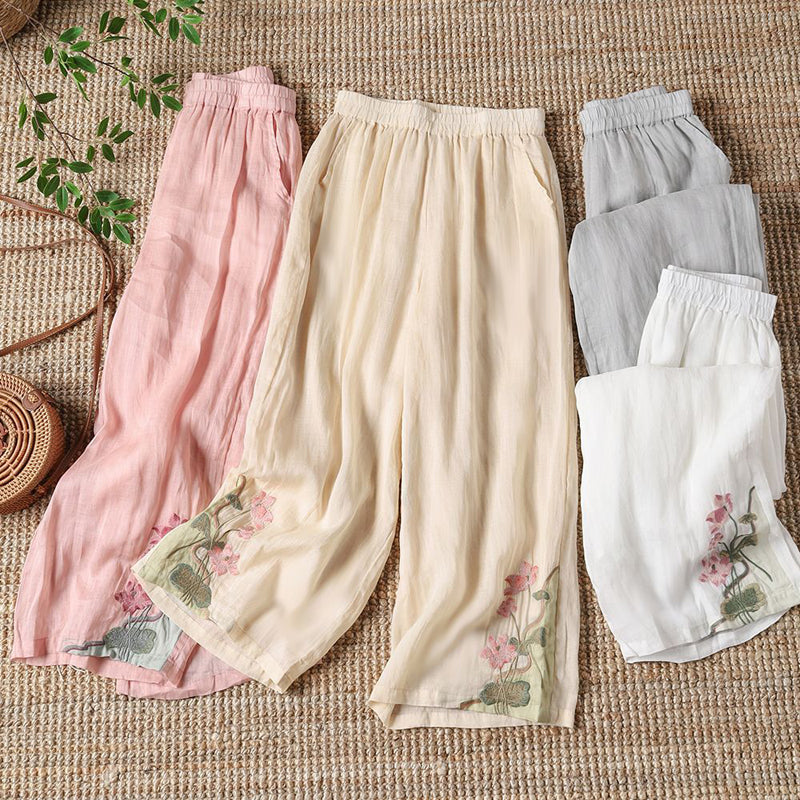 Lysette™ - Floral Print Pants