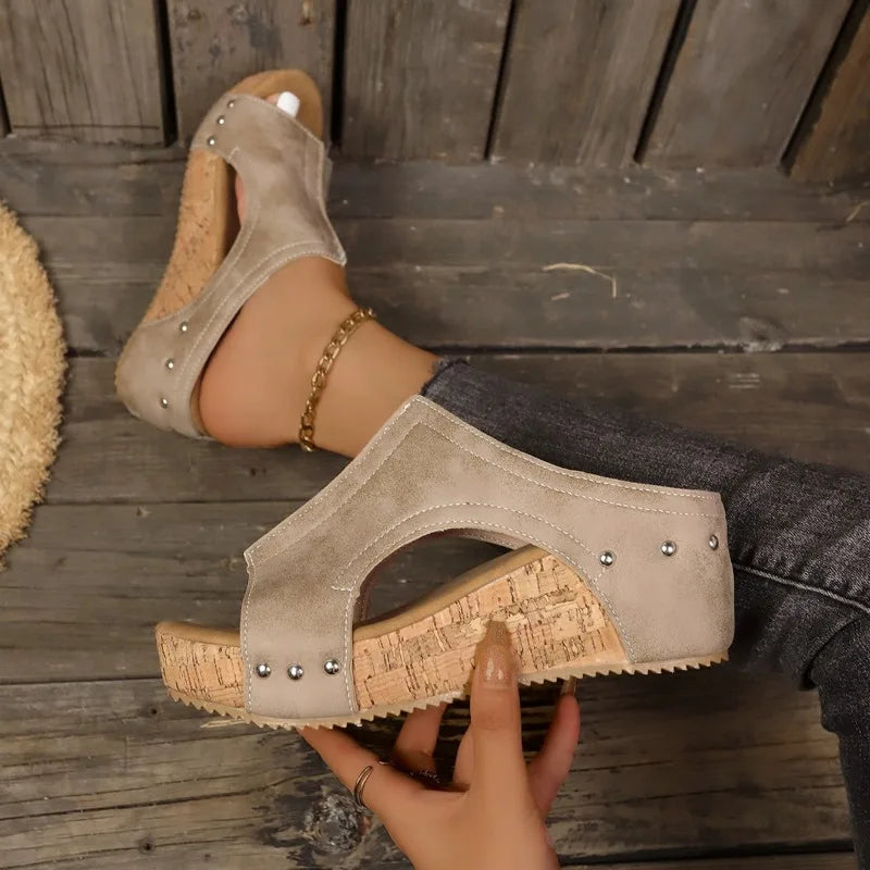 Ciera Cork Wedges