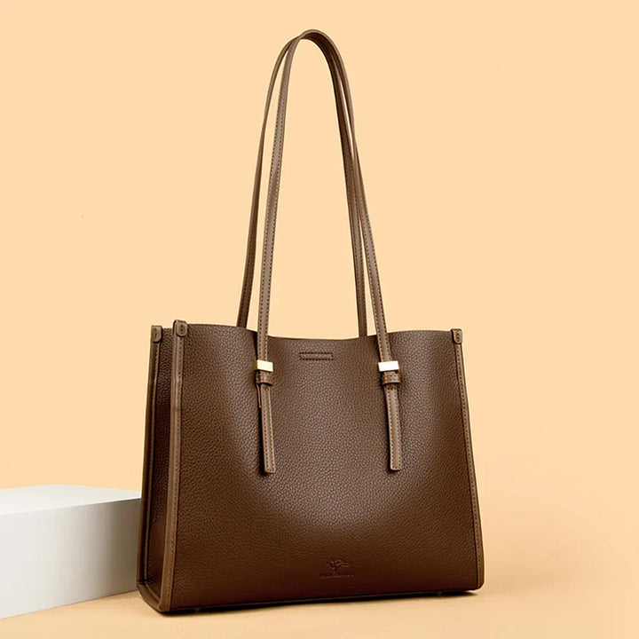 LIVA | SPACIOUS LEATHER-LOOK BAG