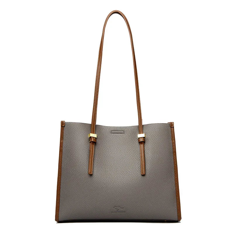 LIVA | SPACIOUS LEATHER-LOOK BAG