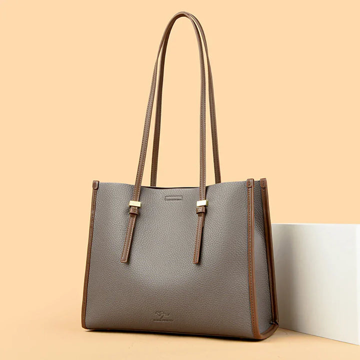 LIVA | SPACIOUS LEATHER-LOOK BAG
