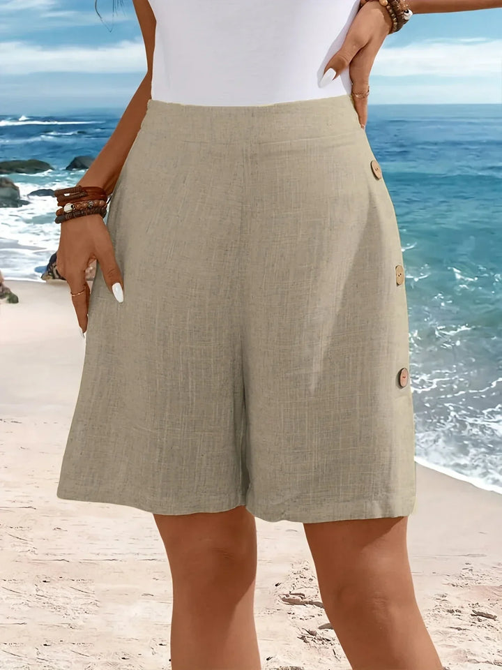Cesca™ - Comfortable Shorts With Buttons