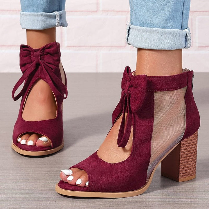 Luna Bow Heels